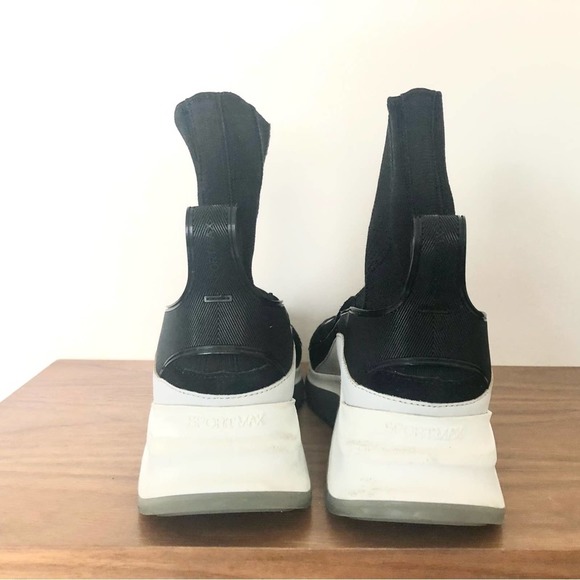 Sportmax by Max Mara sock sneakers black size 9 - Picture 7 of 16